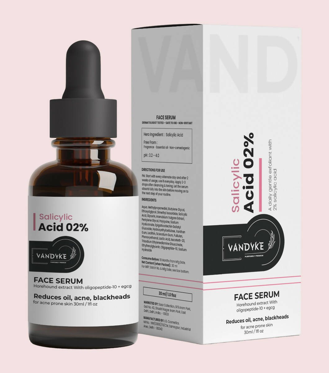 Vandyke Salicylic Acid 02% Face Serum - Distacart