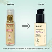 Thumbnail for Inatur Strengthening Keratin Hair Serum - Distacart