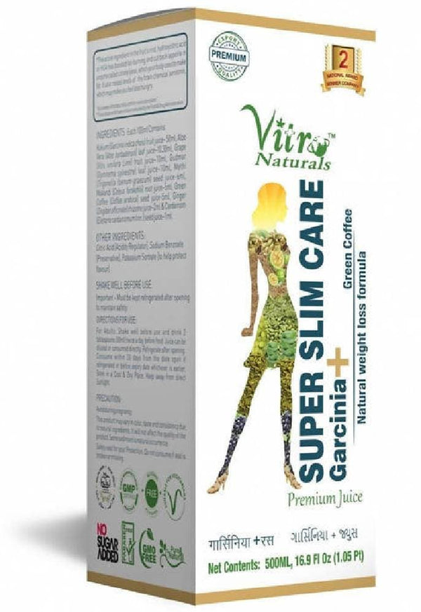 Vitro Naturals Super Slim Care Garcinia + Juice - Distacart