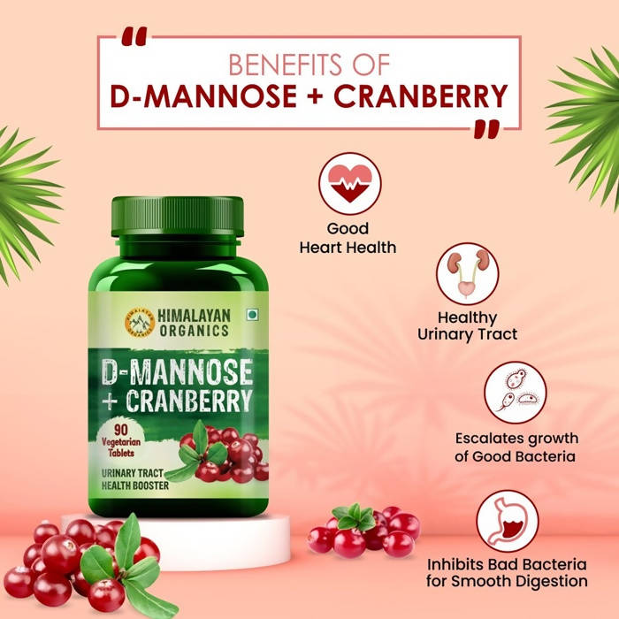 Himalayan D-Mannose + Cranberry Vegetarian Capsules