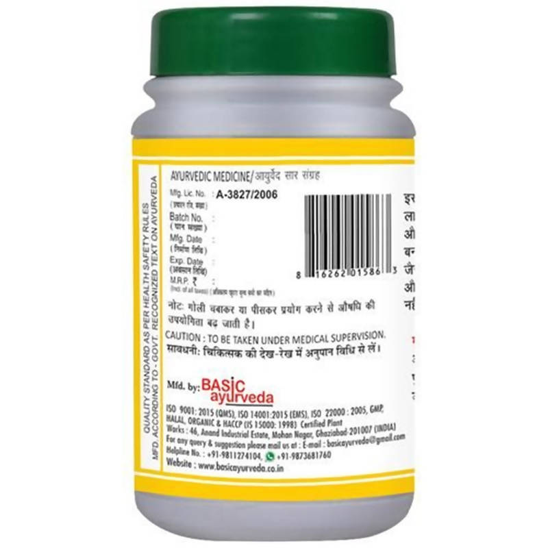Basic Ayurveda Pradarantak Ras Tablet Online