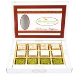 Thumbnail for Ghasitaram Pure Kaju Badam Pista Barfi - Distacart