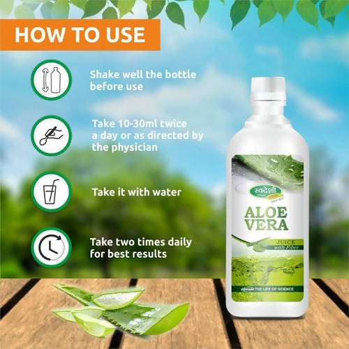 Swadeshi Aloe Vera Juice with Fibre