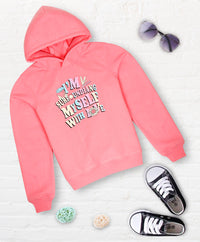 Thumbnail for Girls Printed Hooded Sweatshirt - Mini Marvels - Distacart