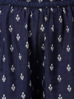 Thumbnail for Khushal K Ethnic Motifs Printed Sequinned Kurta with Palazzos & Dupatta - Distacart