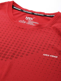 Thumbnail for HRX by Hrithik Roshan Rapid-Dry Printed Training T-shirt - Distacart