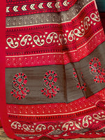 Thumbnail for Kalini Ethnic Motifs Printed Dabu Saree - Distacart