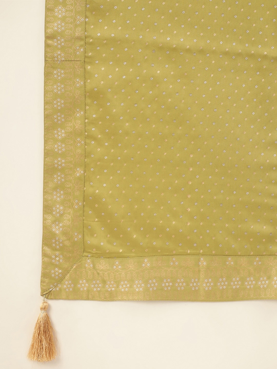 Khushal K Ethnic Motifs Embroidered Sequined Kurta with Palazzos & Dupatta - Distacart