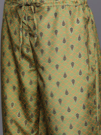 Thumbnail for Biba Ethnic Motifs Print Kurti With Palazzos - Distacart