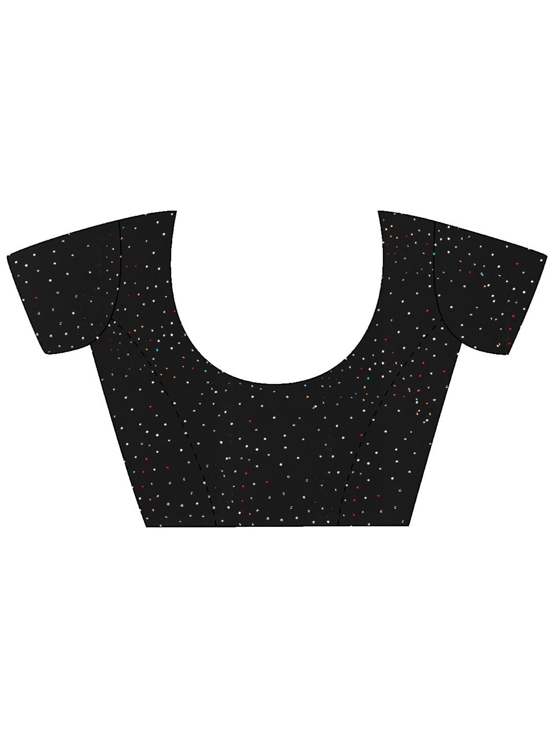 Mitera Embellished Beads and Stones Pure Chiffon Saree - Distacart