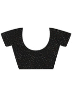 Thumbnail for Mitera Embellished Beads and Stones Pure Chiffon Saree - Distacart