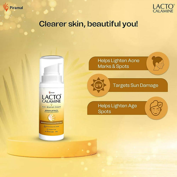Lacto Calamine Anti Blemish Face Cream - Distacart