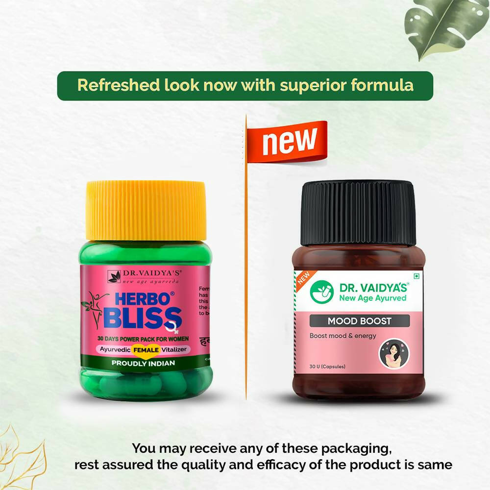 Dr. Vaidya's Mood Boost Capsules - Distacart