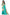 Vamika Rama Green Georgette Printed Contemporary Saree (PADING RAMA)
