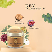 Thumbnail for Bipha Ayurveda Ojaswini Marayoor Sandalwood Cream - Distacart