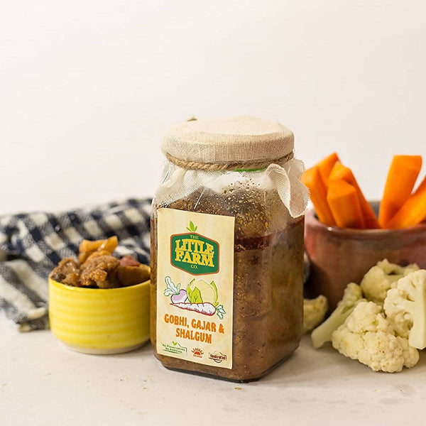 The Little Farm Co Gobhi Gajjar Shalgum Pickle