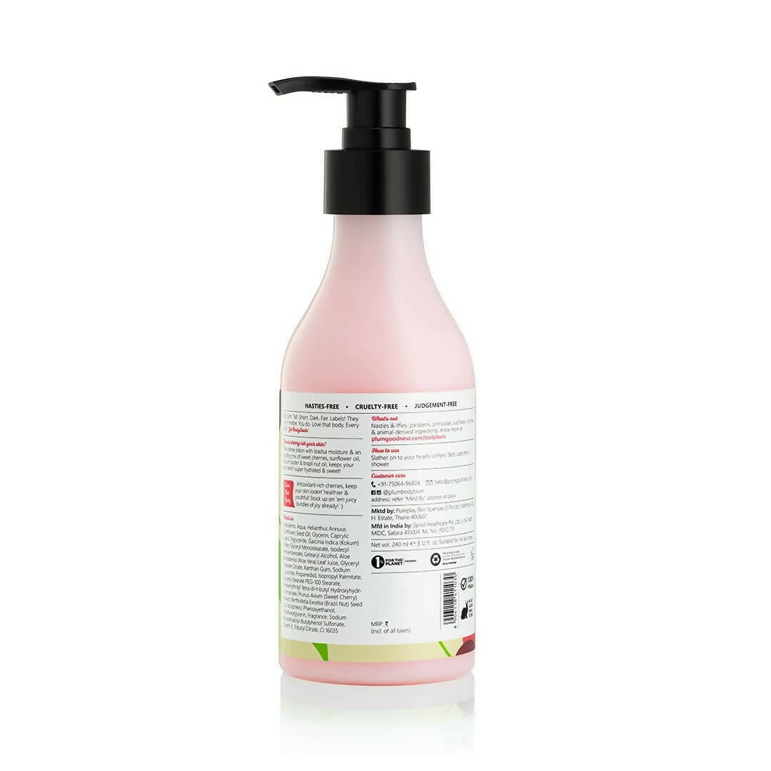 Plum BodyLovin’ Drivin’ Me Cherry Smoothie (Crème Lotion) - Distacart