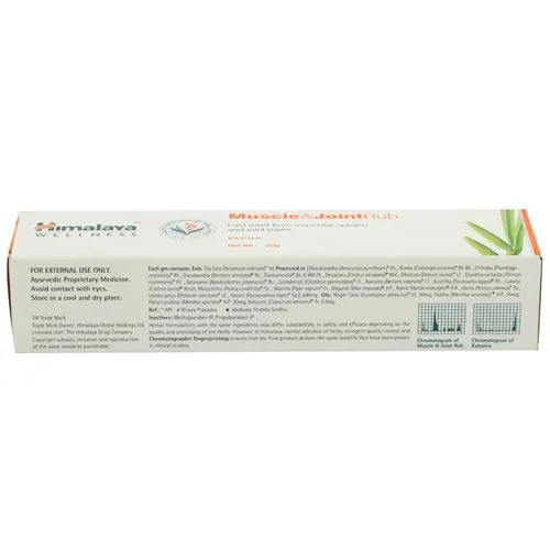 Himalaya Wellness Muscle & Joint Rub Cream (20 gm) - Distacart