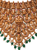 Thumbnail for Saraf RS Jewellery Gold-Plated Stone-Studded Jewellery Set - Distacart
