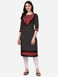 Thumbnail for HERE&NOW Bandhani Printed Kurta - Distacart