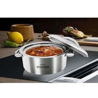 Thumbnail for Stainless Steel Casserole, 1.5 Litres, Silver - Distacart