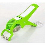 Thumbnail for Green Color - Plastic Fruit and Vegetable Juicer Combo Set, 9-Pieces - Distacart