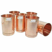 Thumbnail for Copper Glass Drinkware - Set of 6 - Distacart