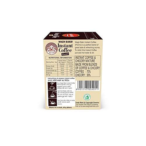 Wagh Bakri Coffee Instant Premix Cappuccino - Distacart