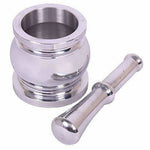 Thumbnail for Stainless Steel Kitchen khalbatta, Okhli Masher, Mortar And Pestle Set (Steel) - Distacart