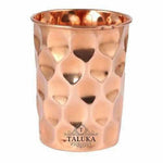 Thumbnail for Set OF 6 Hammered Diamond Copper Glass Tumble - Distacart