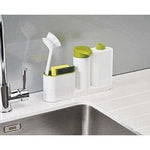 Thumbnail for Self Sink Drainer Dishwasher Sanitize Liquid Dispenser and Sponge Holder - Distacart