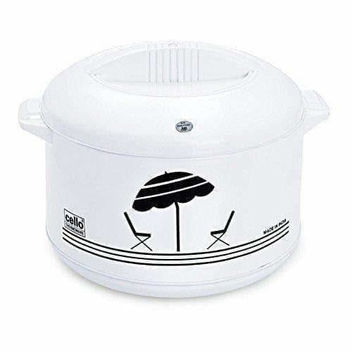 Casserole - 2.5 Liters, White - Distacart