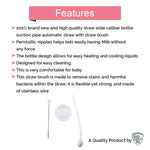 Thumbnail for Safe-O-Kid Drinking Straw for Kids for Drinking Training at Home 3Cm - Distacart