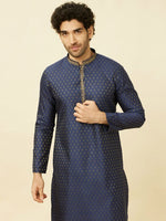 Thumbnail for Manyavar Mandarin Collar Kurta with Pyjamas - Distacart