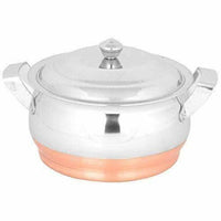 Thumbnail for Stainless Steel Cookware - Along With Copper Bottom - Set of 5 Pieces - Distacart