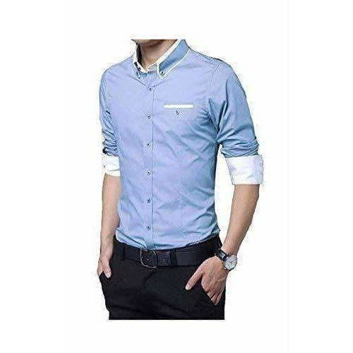 Men's Cotton Casual Shirt for Men Full Sleeves - Distacart