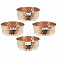 Thumbnail for Pure Copper Serving Bowl - Dinner Bowl - Set Of 6 - Distacart