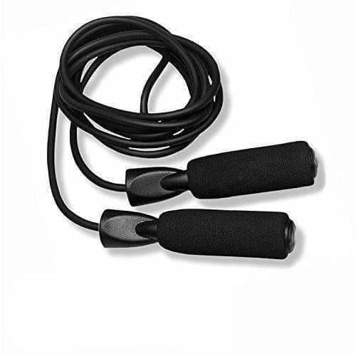 Fitness Jumping Skipping Rope - Black Color - Distacart