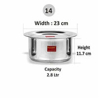 Thumbnail for Stainless Steel Induction Bottom Friendly Container - Distacart