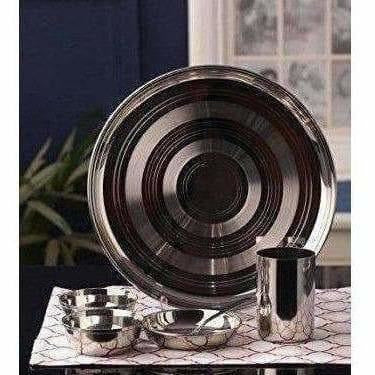Stainless Steel Heavy 51 Pcs Dinner Set - Distacart