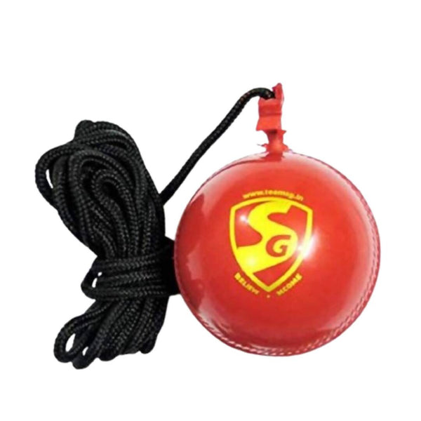 SG Iball Synthetic Hanging Ball - Red - Distacart