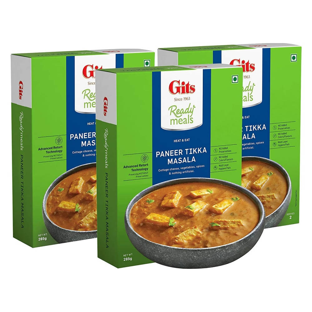 Gits Ready Meals Heat & Eat Paneer Tikka Masala - Distacart