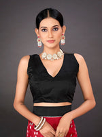 Thumbnail for Kalini Ethnic Motifs Printed Art Silk Ikat Saree - Distacart