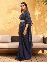 Thumbnail for Tikhi Imli Embellished Kaftan Saree - Distacart