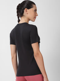 Thumbnail for Reebok Brand Logo Printed Round Neck T-Shirt - Distacart