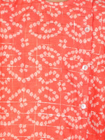 Thumbnail for Lil Drama Boys Kurta Dhoti Set - Orange - Distacart