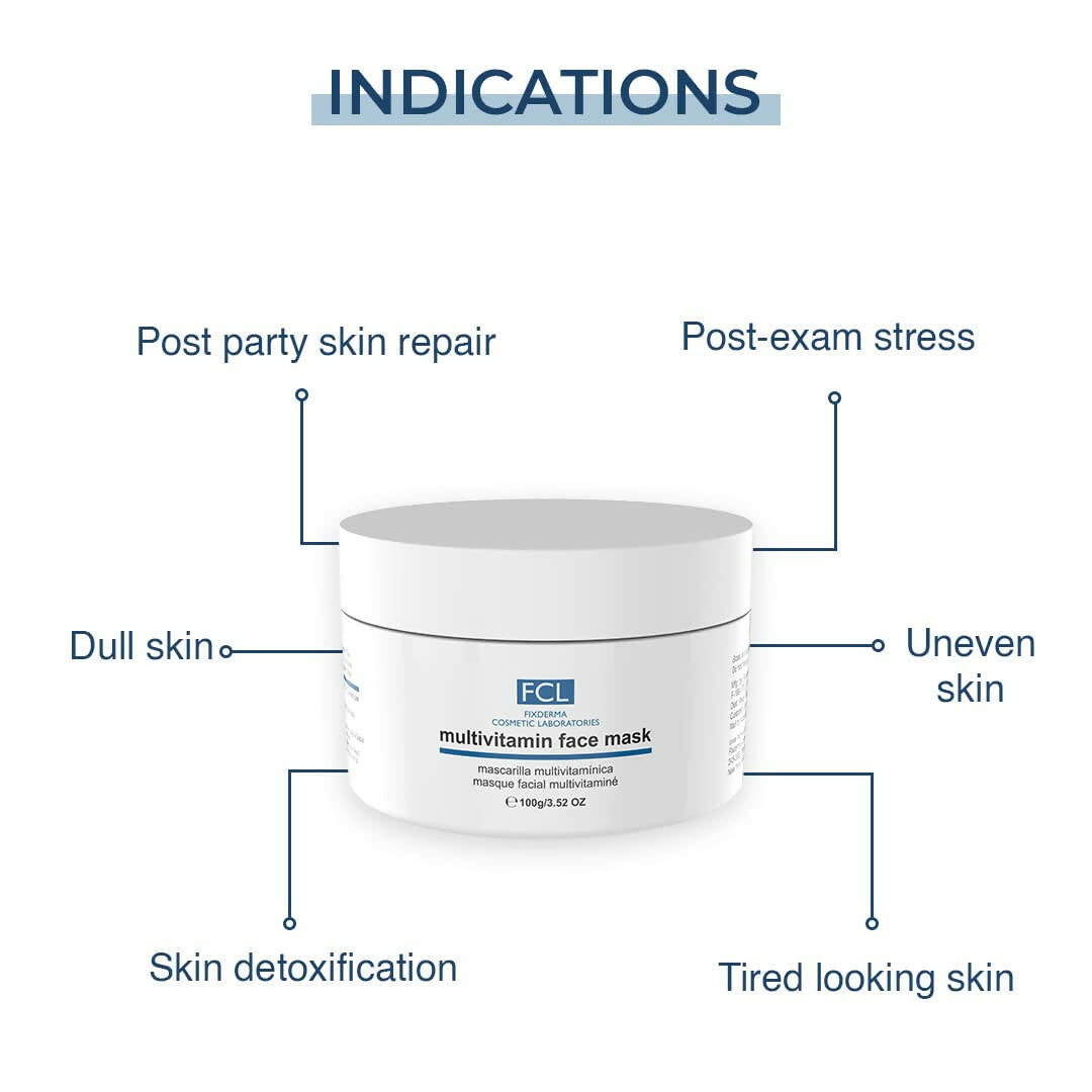 FCL Multivitamin Face Mask for Youthful Glowing Skin - Distacart