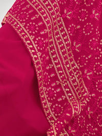 Thumbnail for Myra Rani and Green Real Georgette Gharara Suit - Distacart