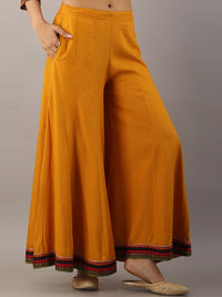 Thumbnail for Kalini Women Red Printed Kurta with Palazzos - Distacart