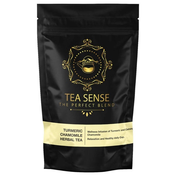 Tea Sense Turmeric Chamomile Tea - Distacart